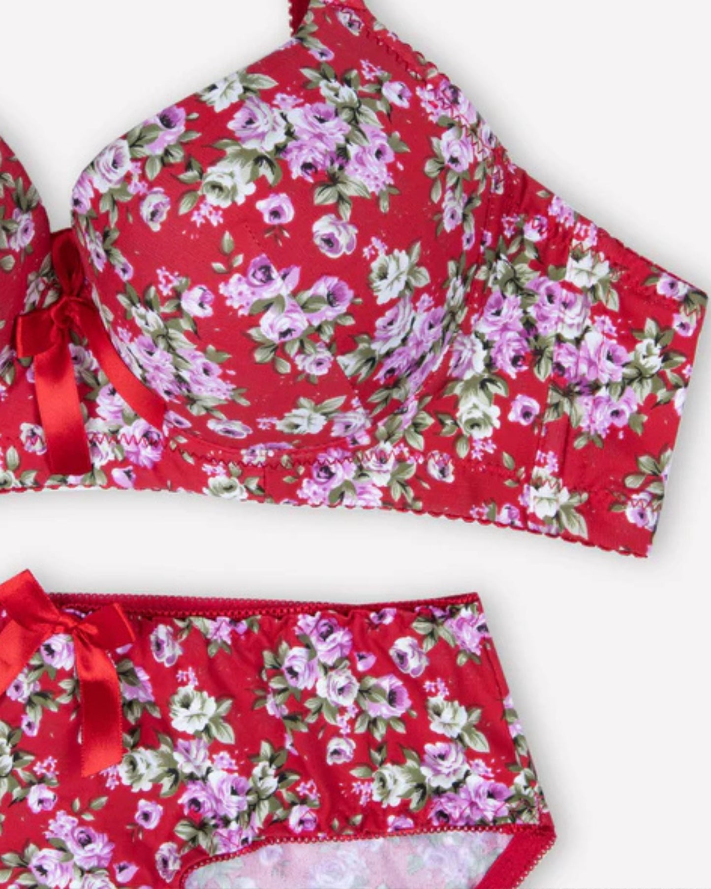 Red Spring Padded Set