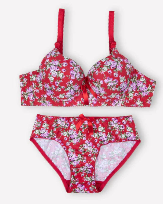 Red Spring Padded Set