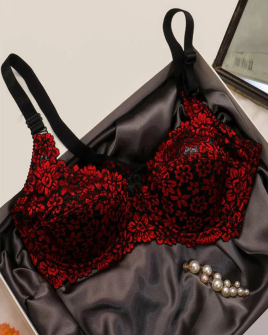 Red Evolution Light Padded Bra