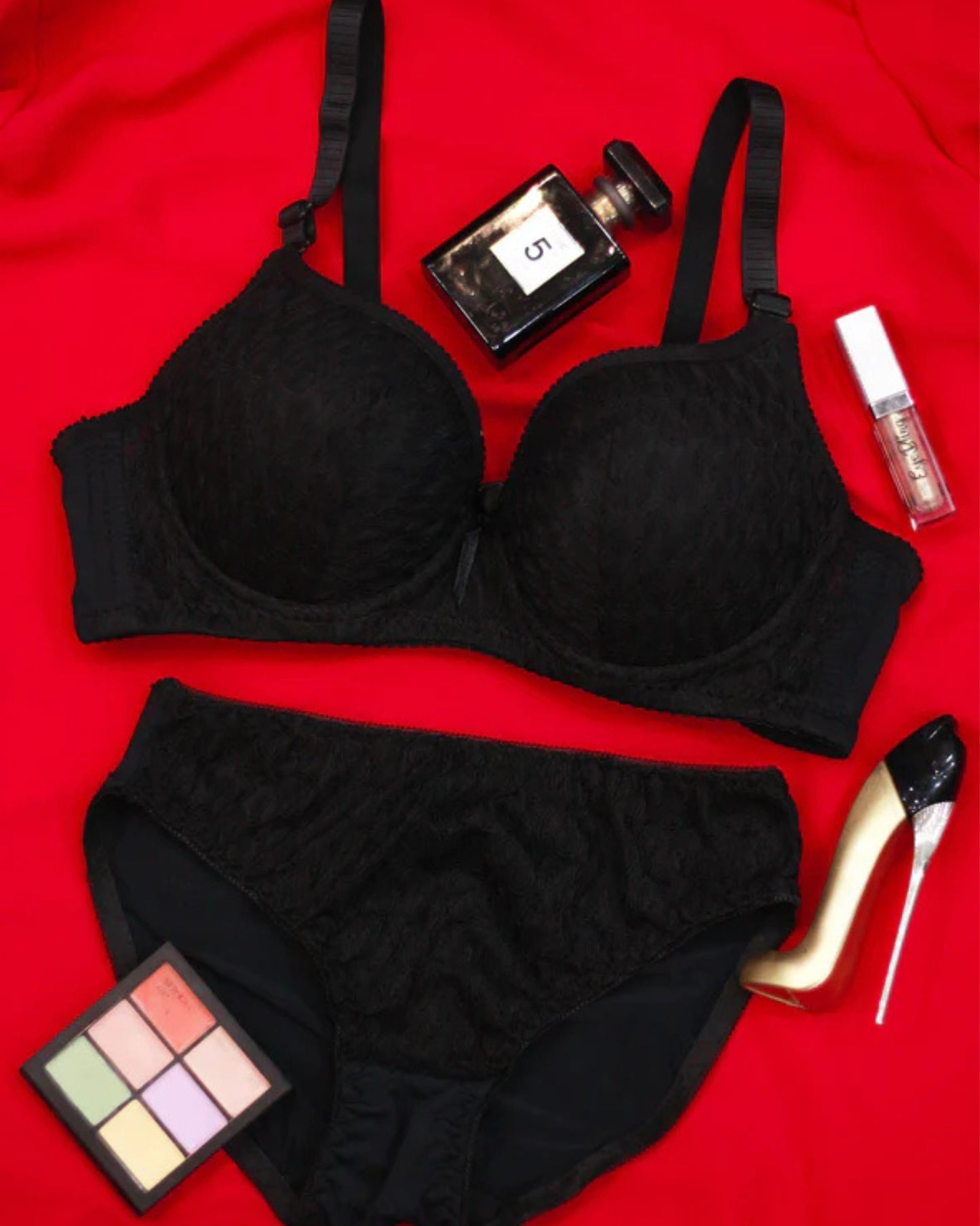 Elegant Dream Padded Bra and Panty Set