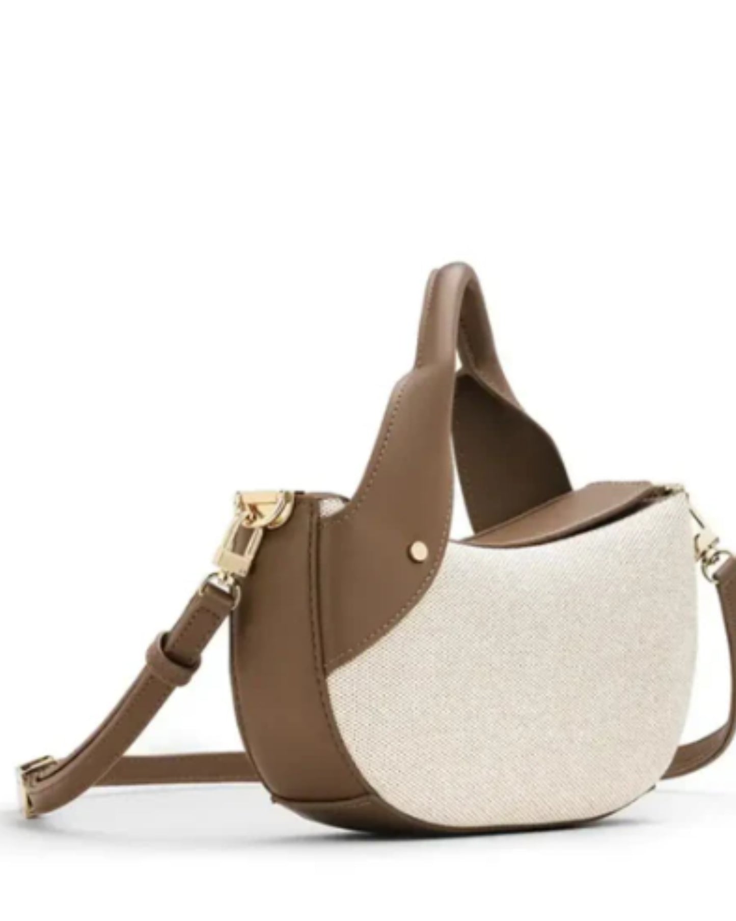 Luxe Canvas Crossbody Bag