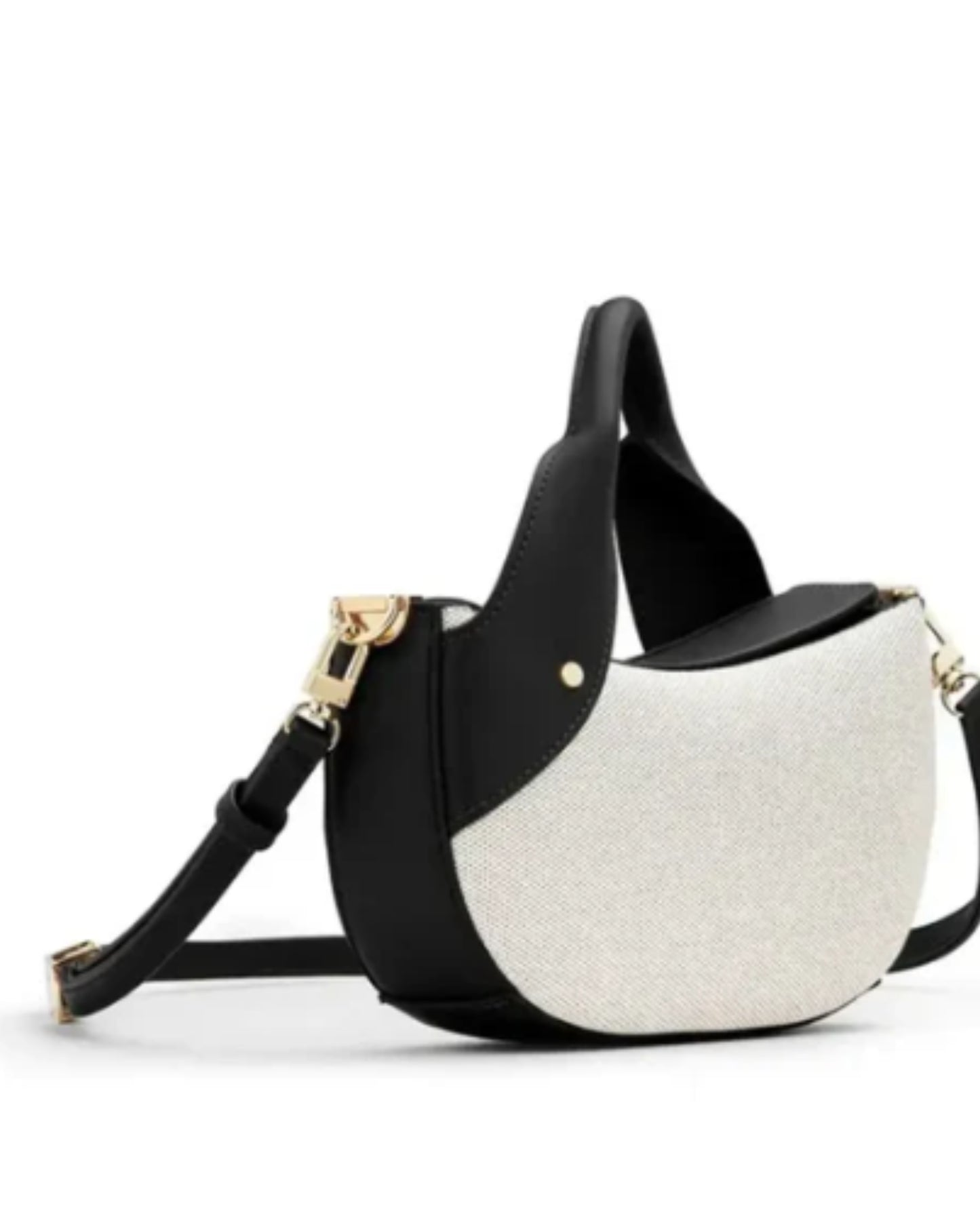 Luxe Canvas Crossbody Bag