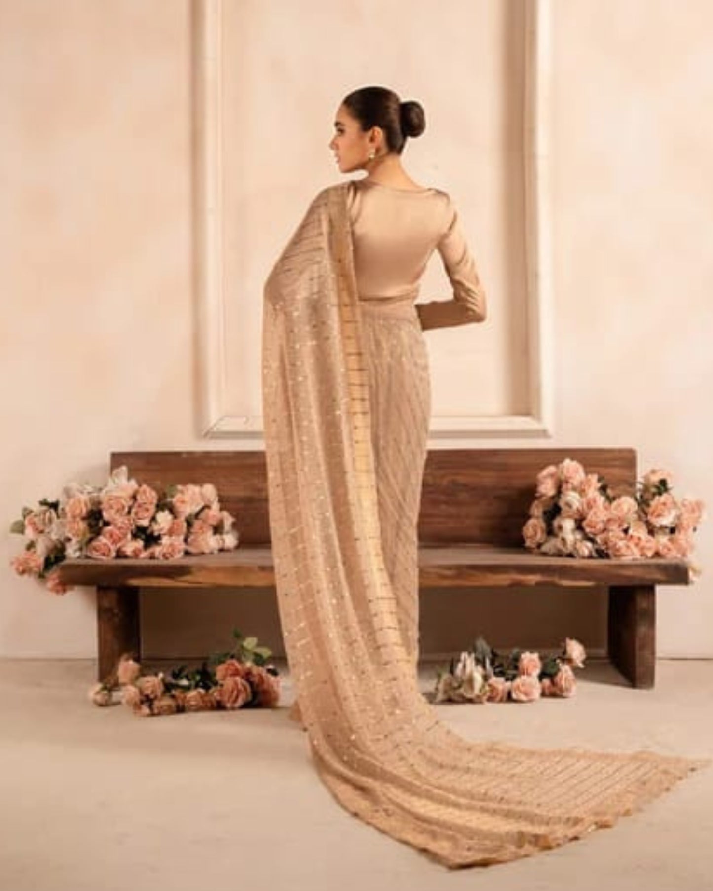 Moonlight Saree with Elegant look