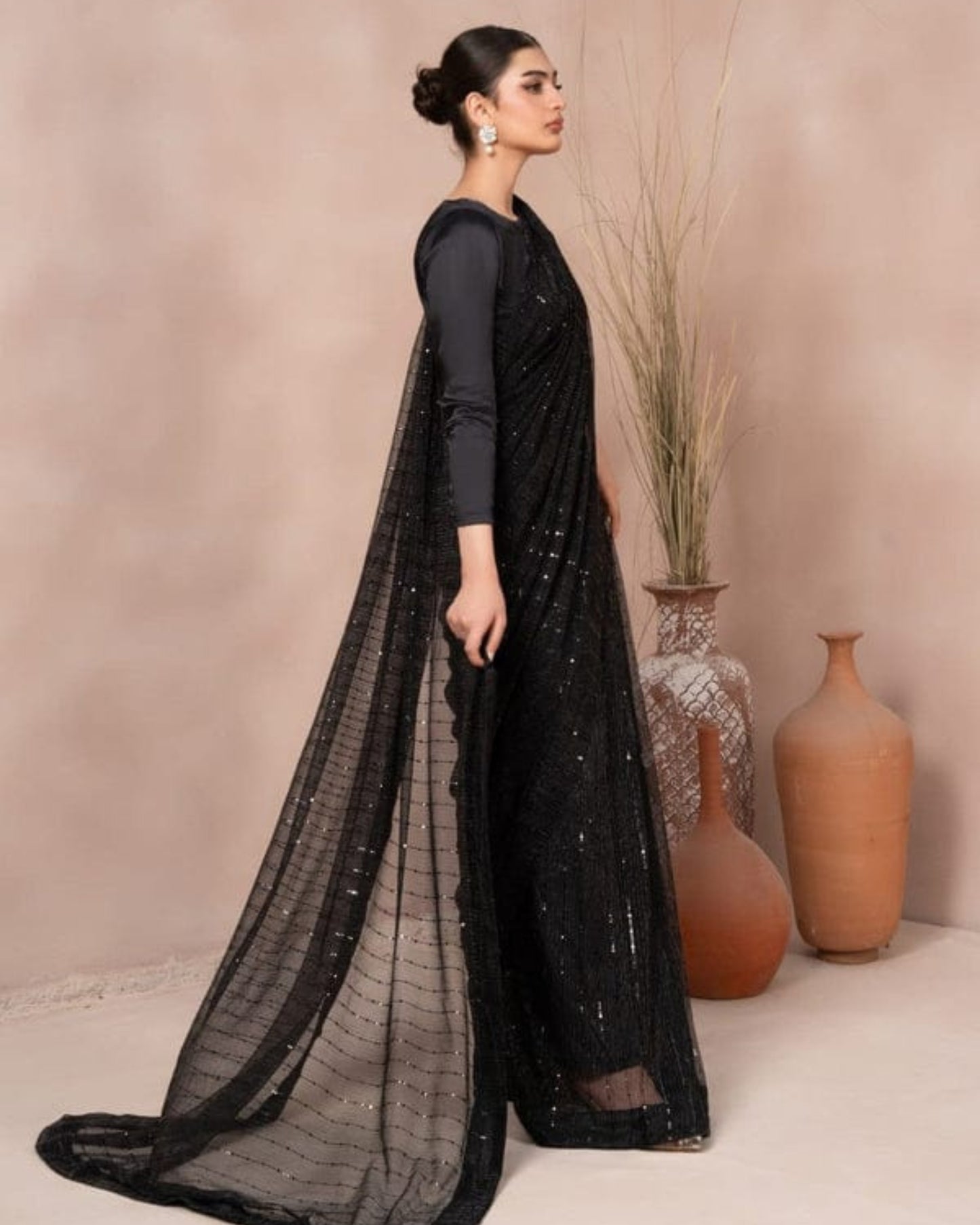 Moonlight Saree with Elegant look